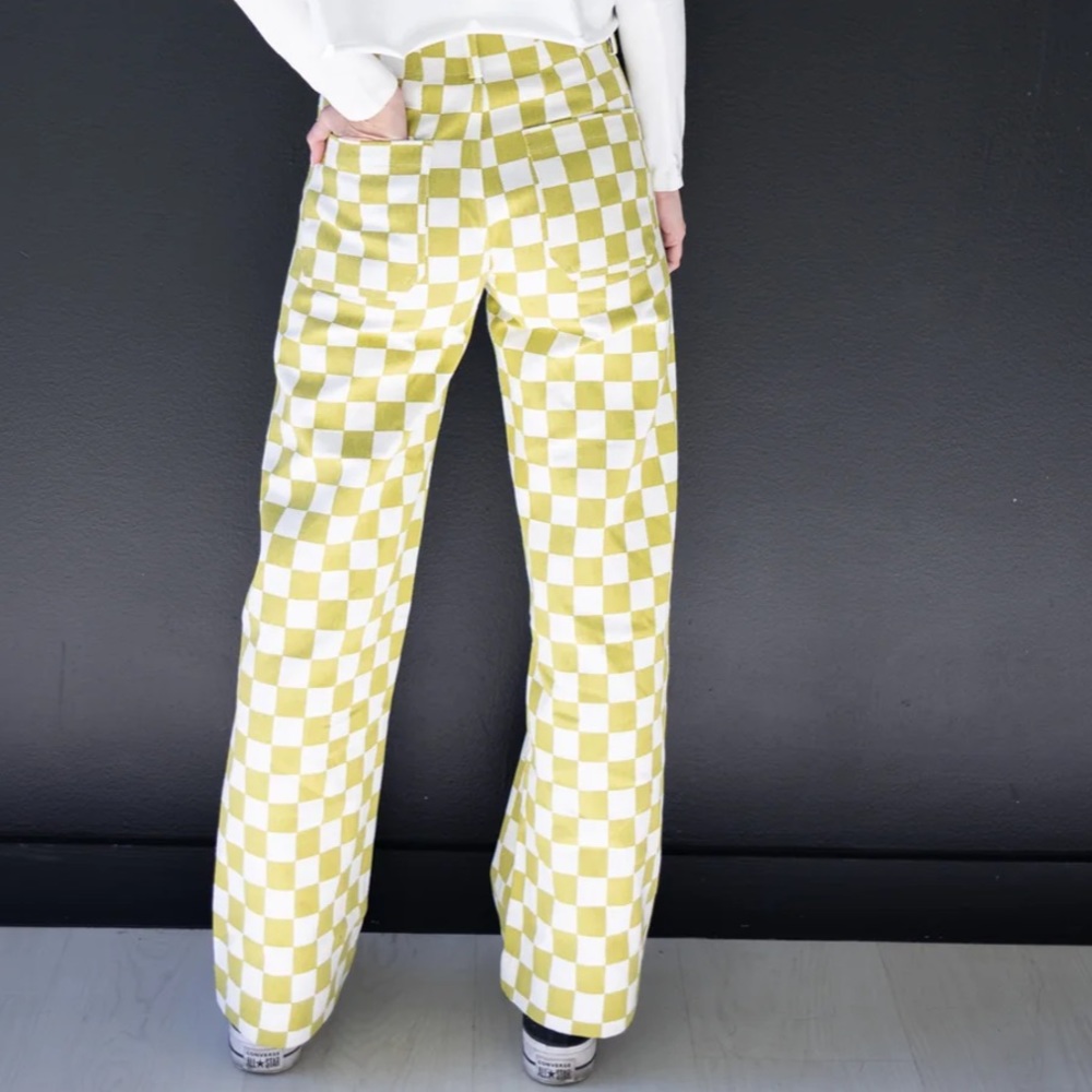checkered pants - Picture 2 of 3